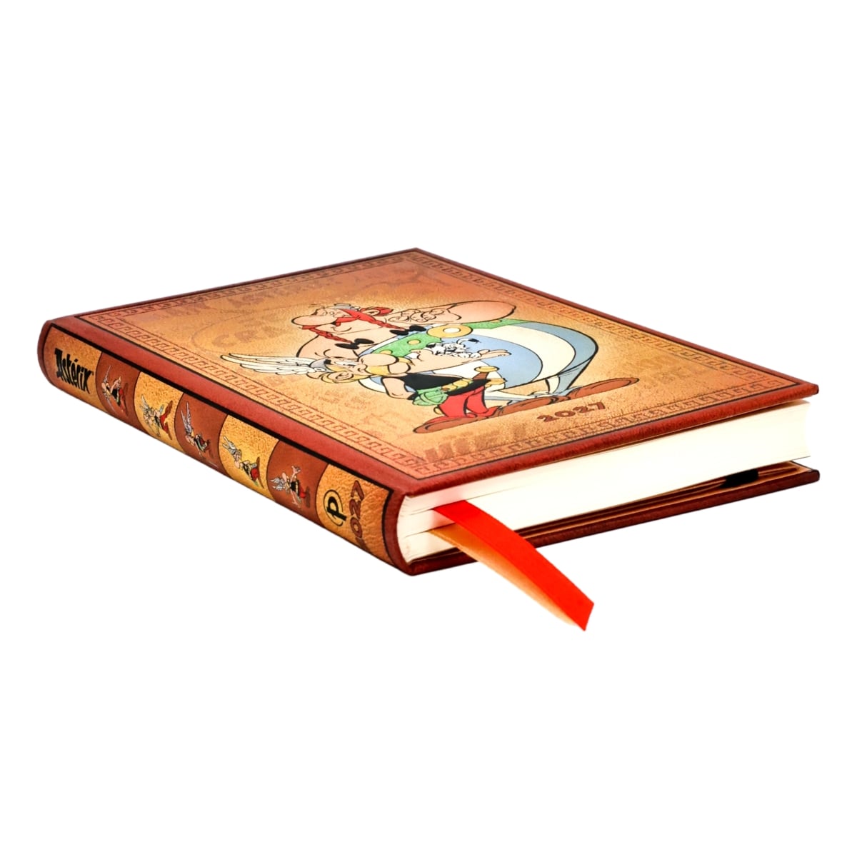 Paperblanks Agenda 2027 Mini - Asterix & Obelix - Zijkant van de agenda