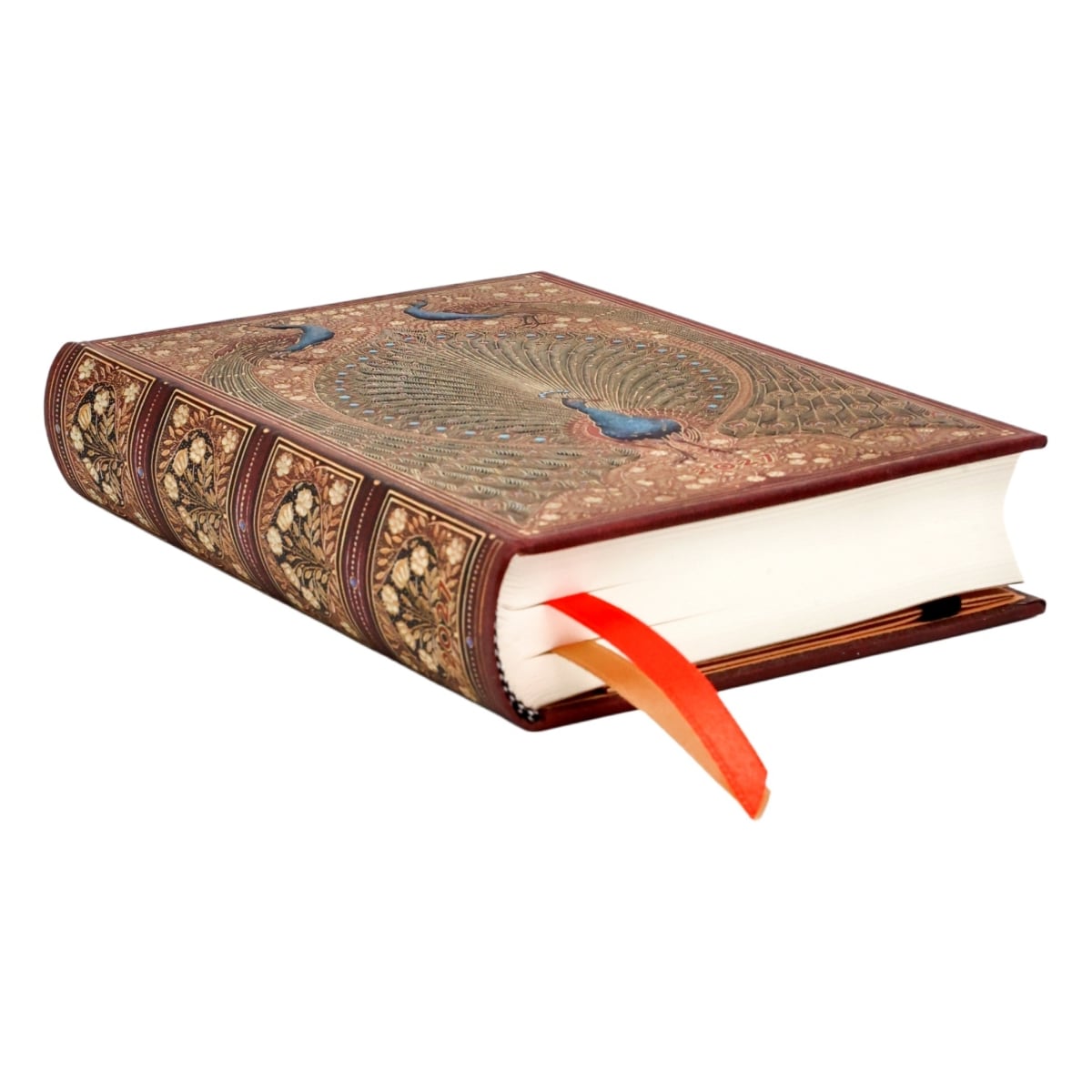 Paperblanks Agenda 2027 Mini - Hafiz's Peacock - Zijkant van de agenda
