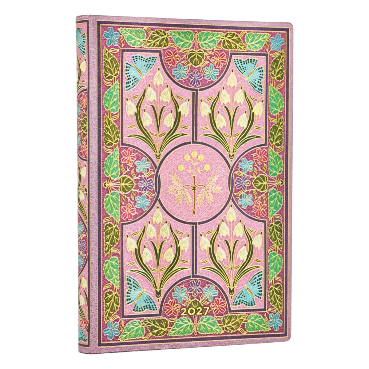 Paperblanks Agenda 2027 Mini Flexi - Mimosa - Voorkant van de agenda