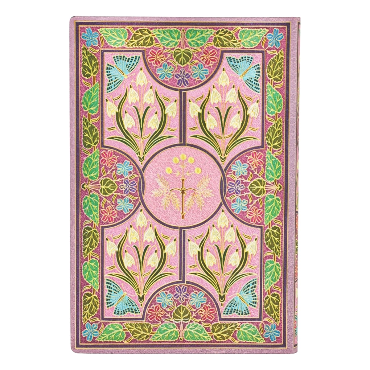 Paperblanks Agenda 2027 Mini Flexi - Mimosa - Achterkant van de agenda