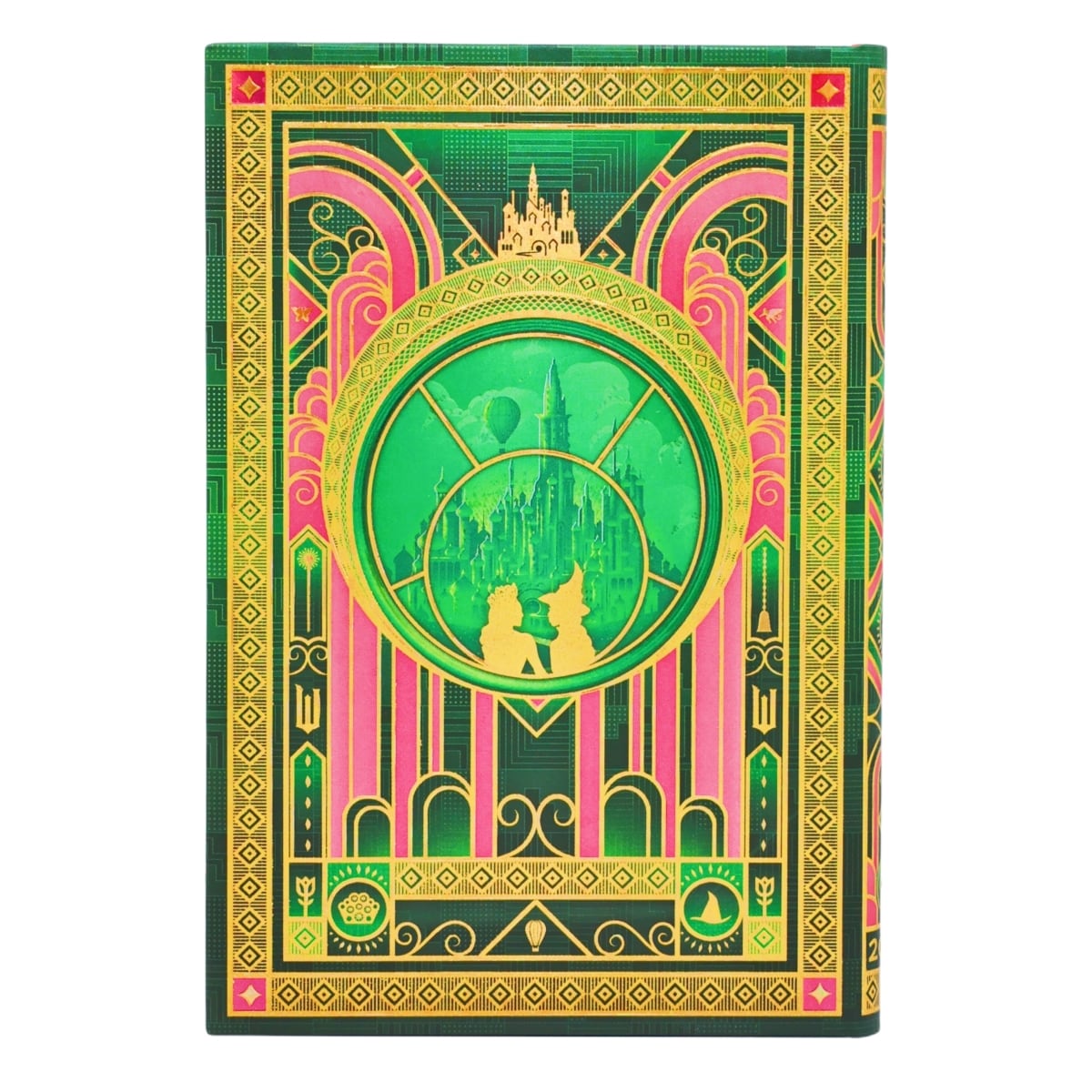 Paperblanks Agenda 2027 Mini - The Magic of Wicked - Achterkant van de agenda