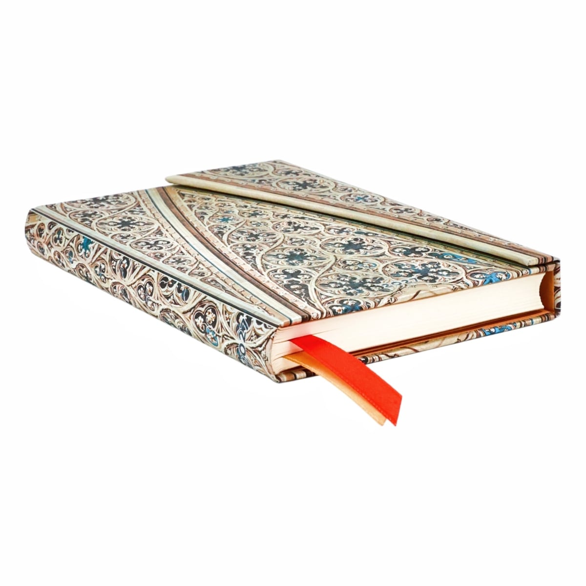 Paperblanks Agenda 2027 Mini - Vault of the Milan Cathedral - Zijkant van de agenda