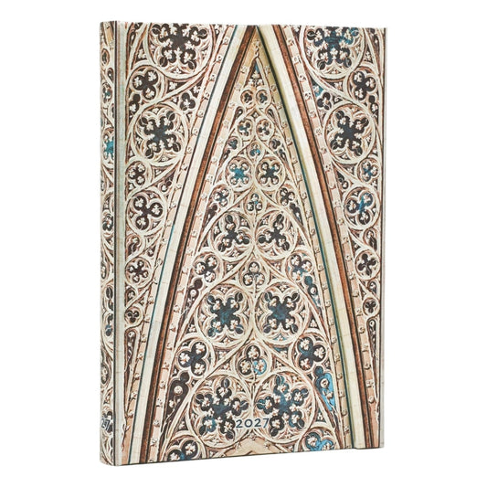 Paperblanks Agenda 2027 Mini - Vault of the Milan Cathedral - Voorkant van de agenda