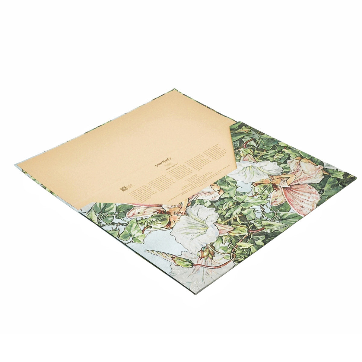 Paperblanks Bindweed Fairy Documenten Map - Open