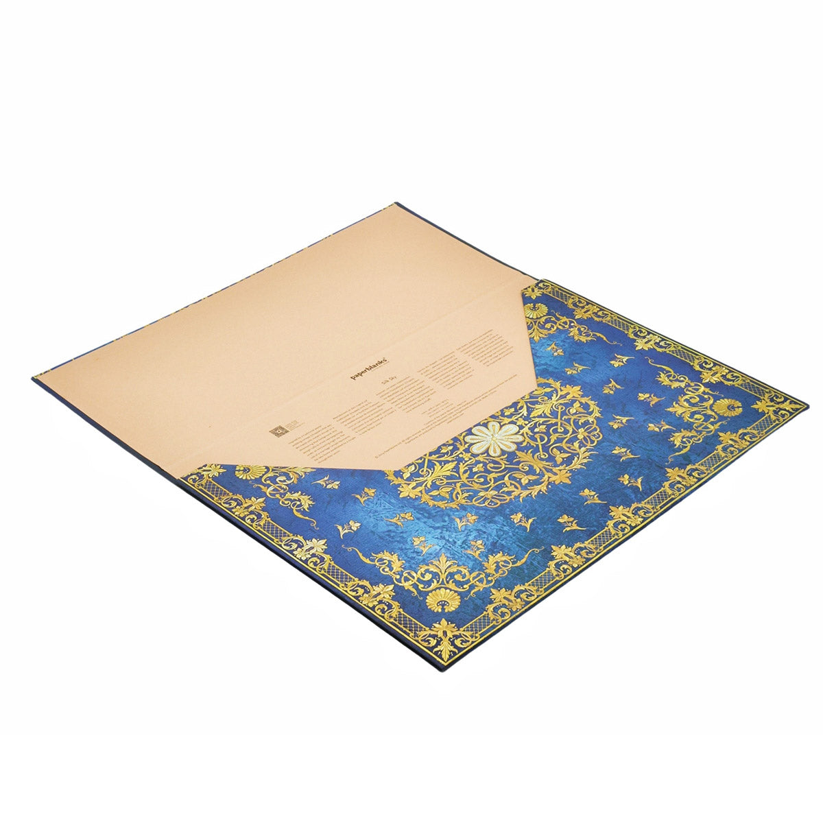Paperblanks Silk Sky Documenten Map - Open