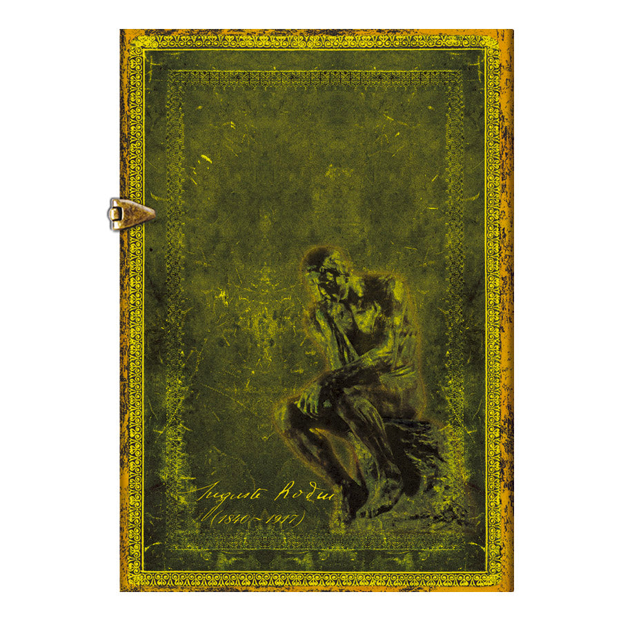 Paperblanks Rodin's 100th Anniversary Midi - Achterkant van het notitieboek