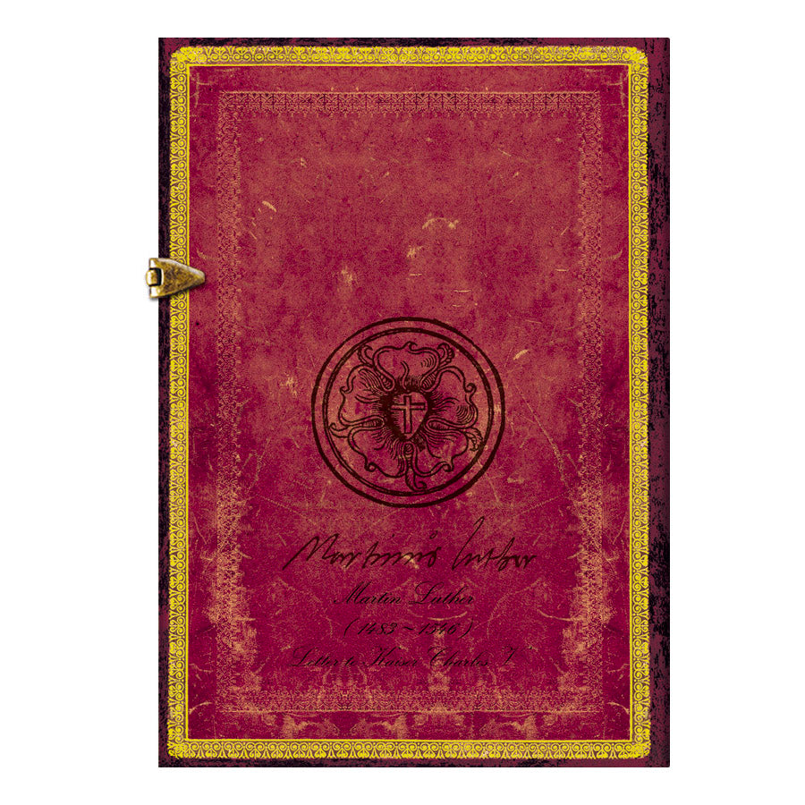 Paperblanks Martin Luther Midi - Achterkant van het notitieboek
