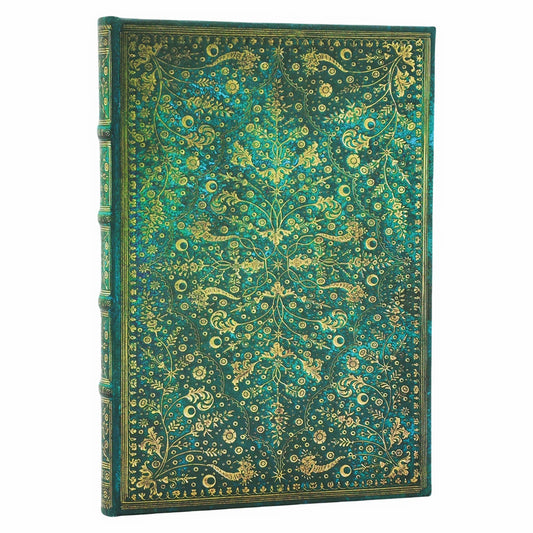 Paperblanks Emerald Flower Midi - Voorkant