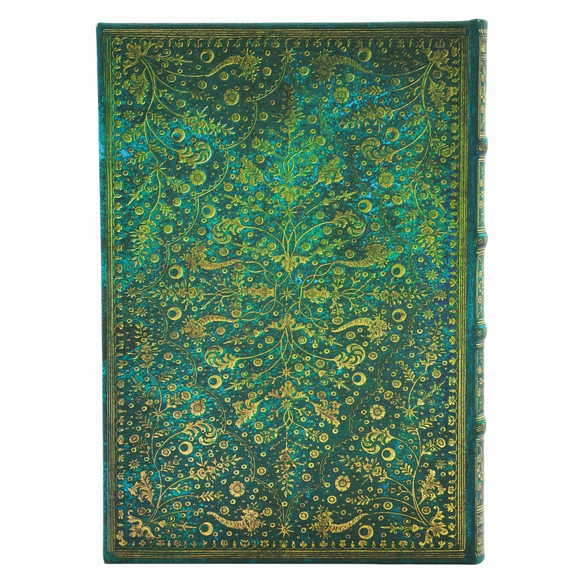 Paperblanks Emerald Flower Midi - Achterkant