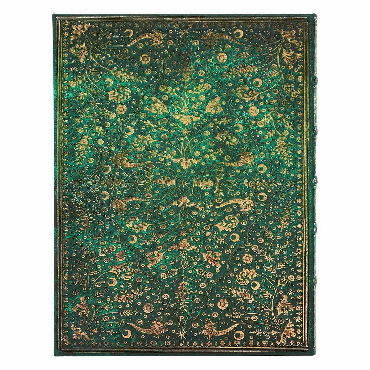 Paperblanks Emerald Flower Ultra - Achterkant