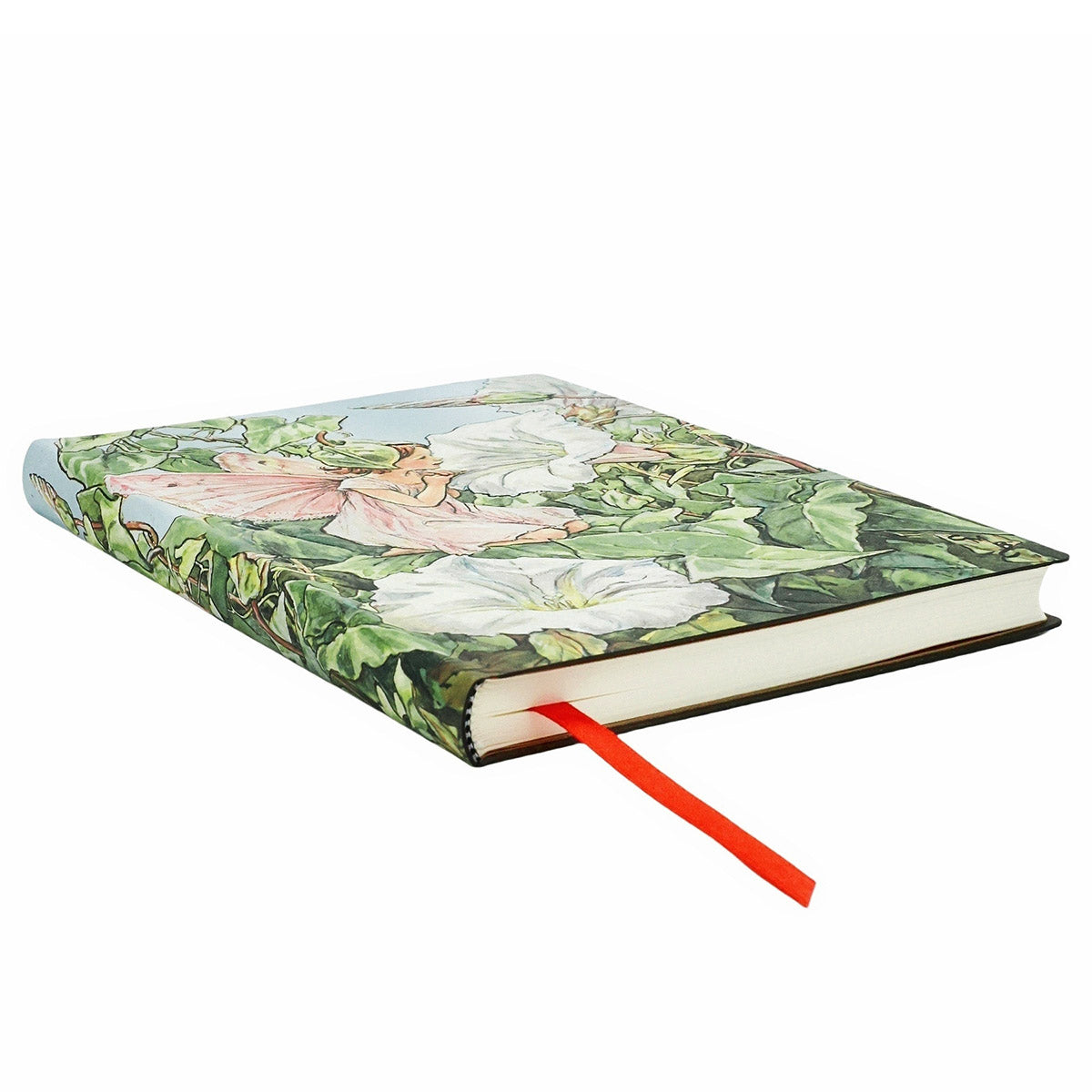 Paperblanks Bindweed Fairy Midi - Zijkant op een witte achtergrond