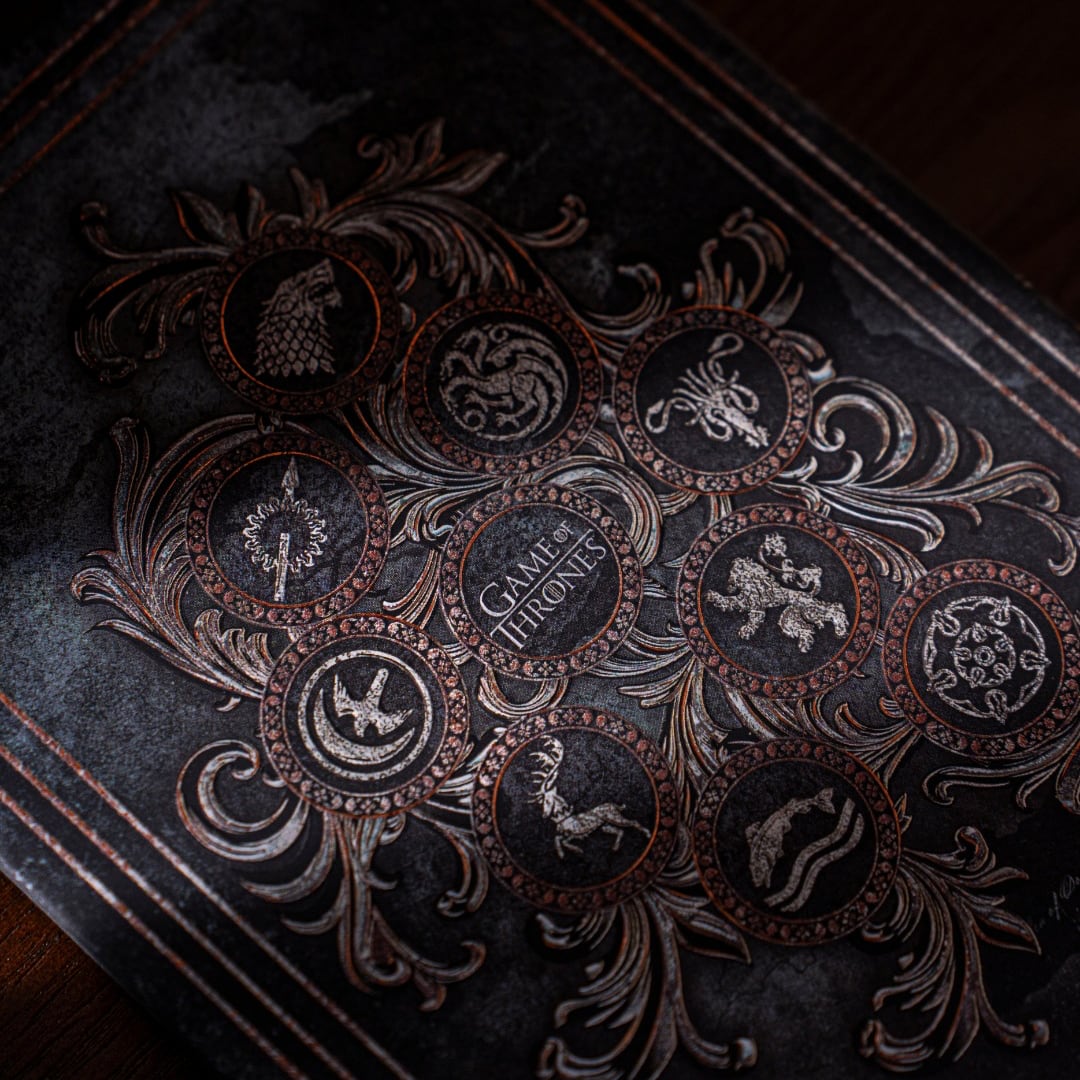 Paperblanks For the Throne Journal - Detail van de kaft