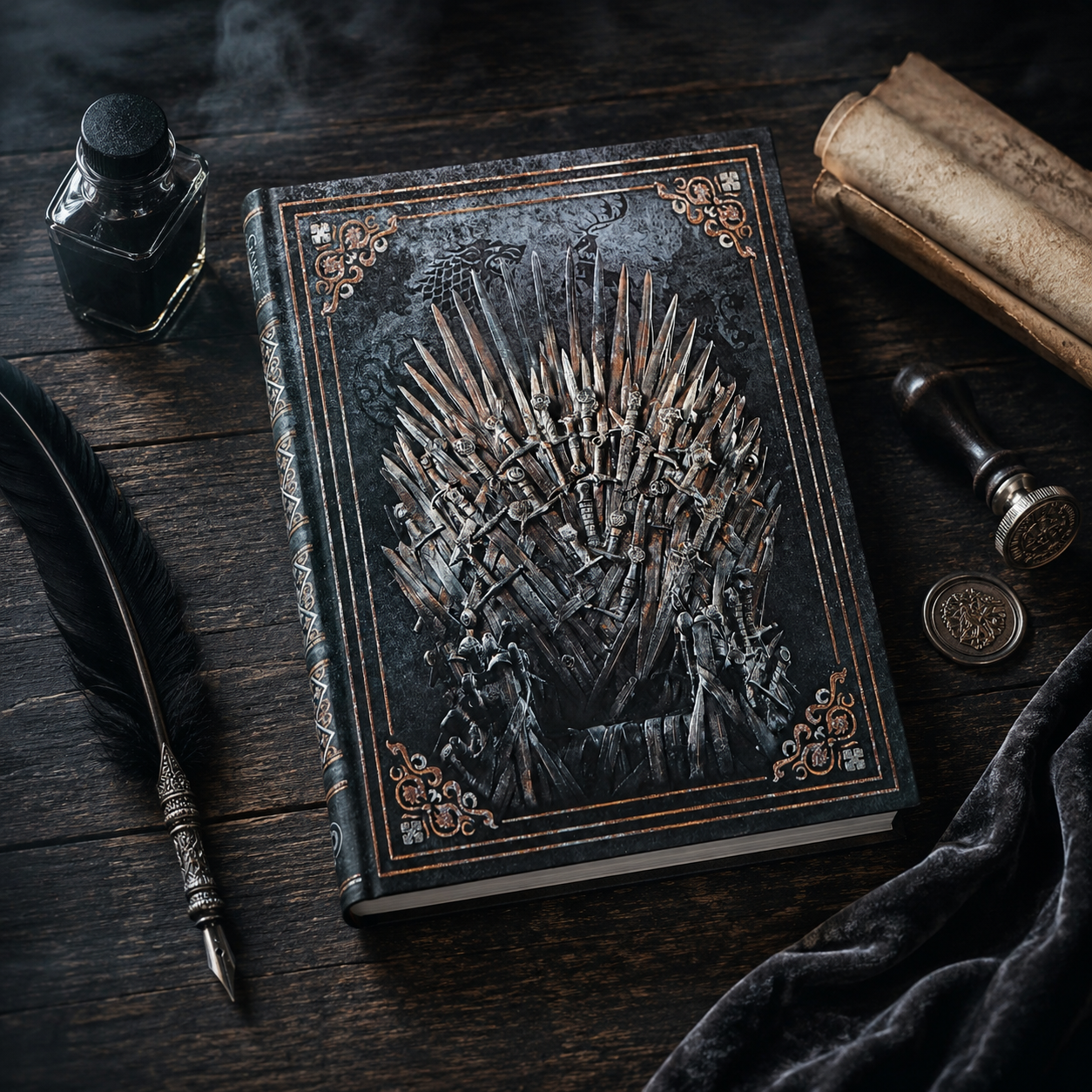 Paperblanks For the Throne Journal - Sfeerfoto