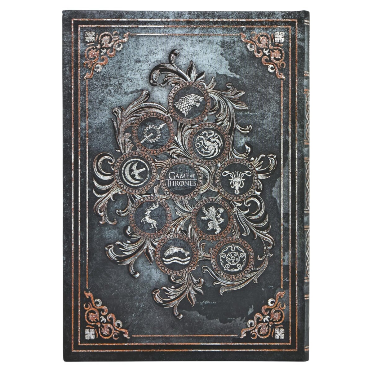 Paperblanks For the Throne Journal Midi  - Achterkant van het notitieboek