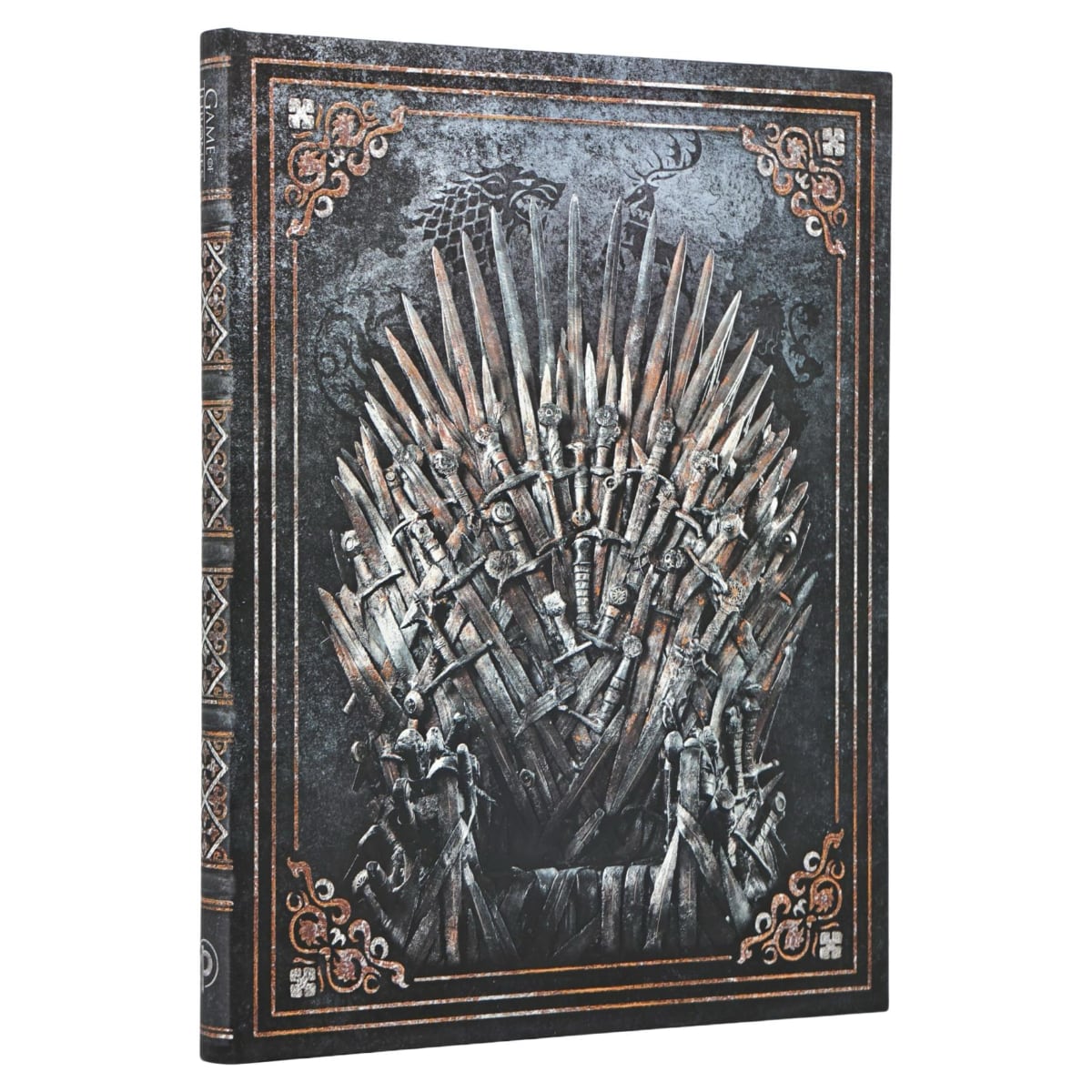 Paperblanks For the Throne Journal Ultra - Voorkant van het notitieboek op een witte achtergrond