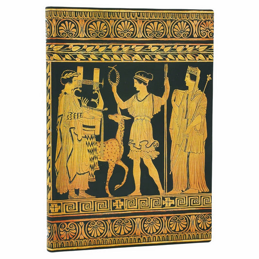Paperblanks Gathering of Deities Midi - Voorkant op een witte achtergrond