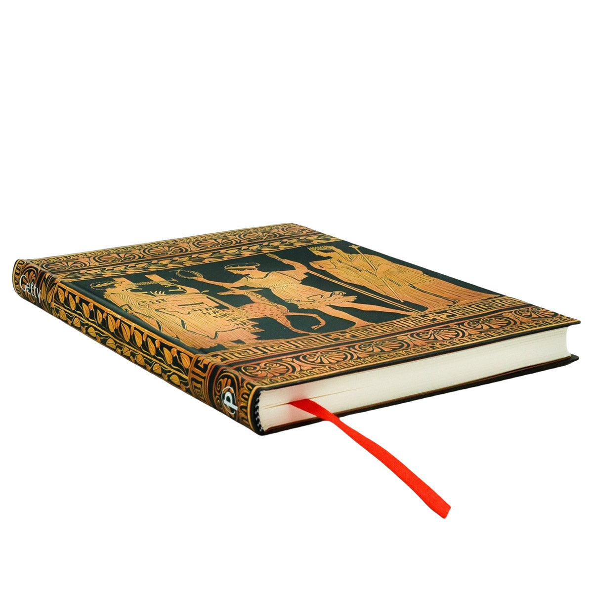 Paperblanks Gathering of Deities Midi - Zijkant op een witte achtergrond
