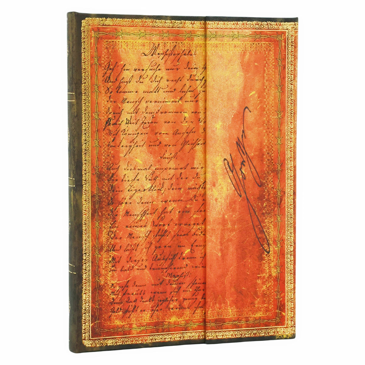 Paperblanks Goethe, Faust Midi - voorkant op een witte achtergrond