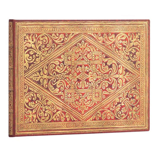 Paperblanks Golden Pathway Gastenboek - Voorkant van het gastenboek