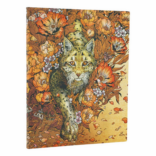 Paperblanks Lynx Rising Ultra - Voorkant op een witte achtergrond