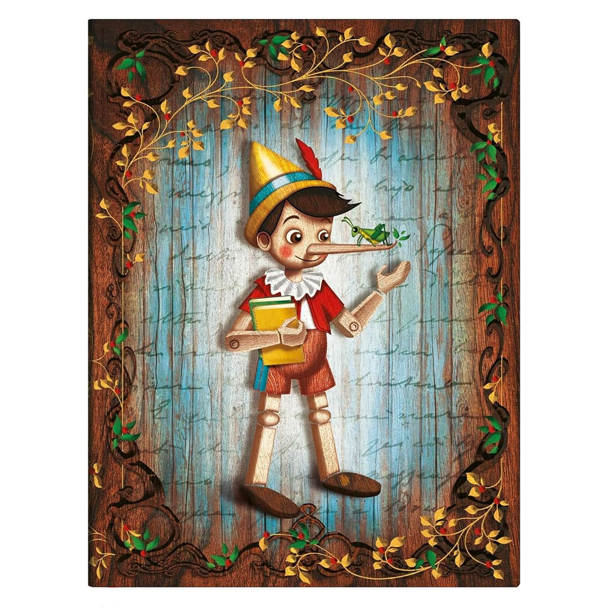Paperblanks Pinocchio - Notitieboek met Pinocchio op de cover op een witte achtergrond