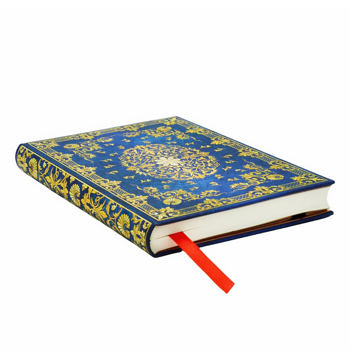 Paperblanks Silk Sky Mini - Zijkant van het papier