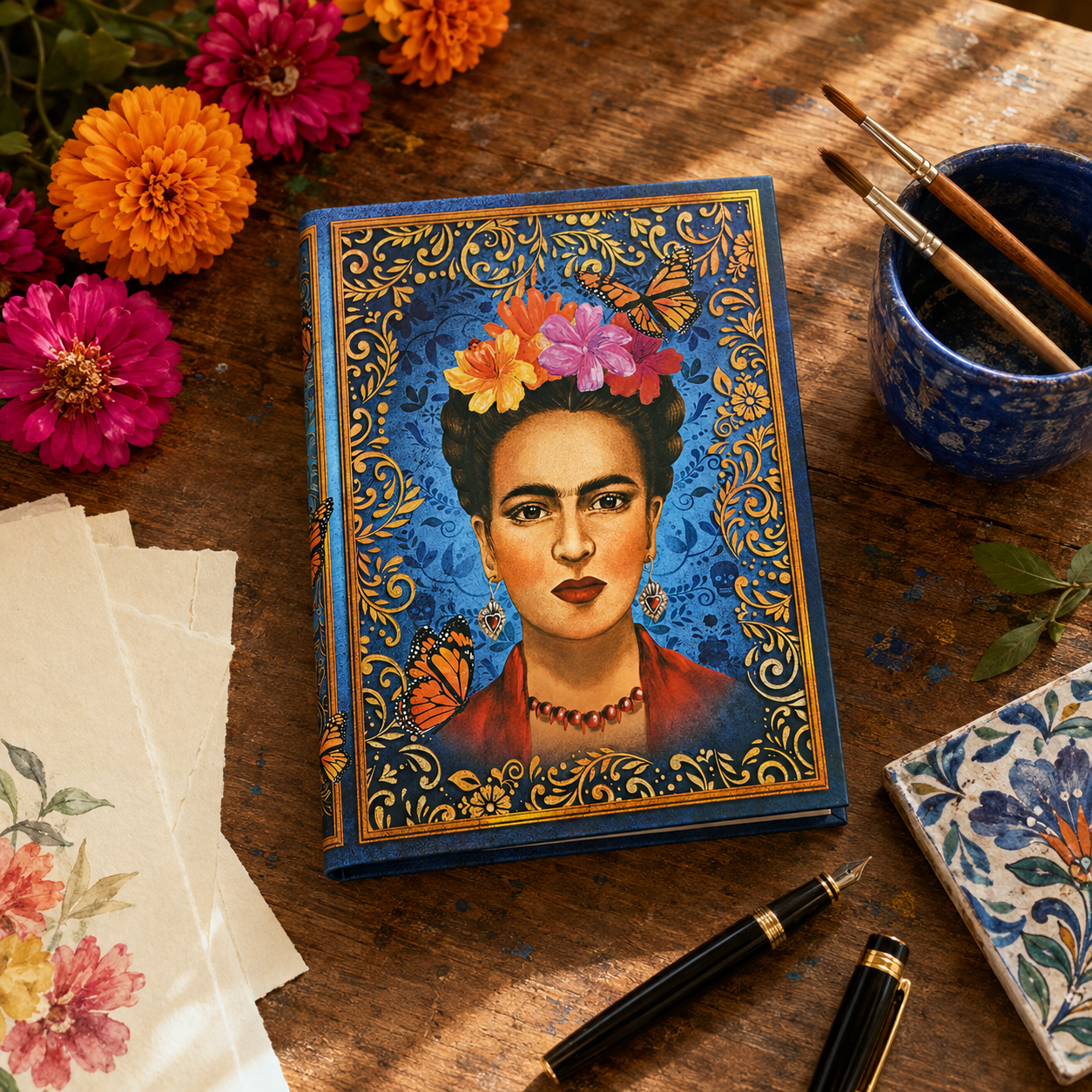 Paperblanks The Colourful Portrait - Sfeerfoto