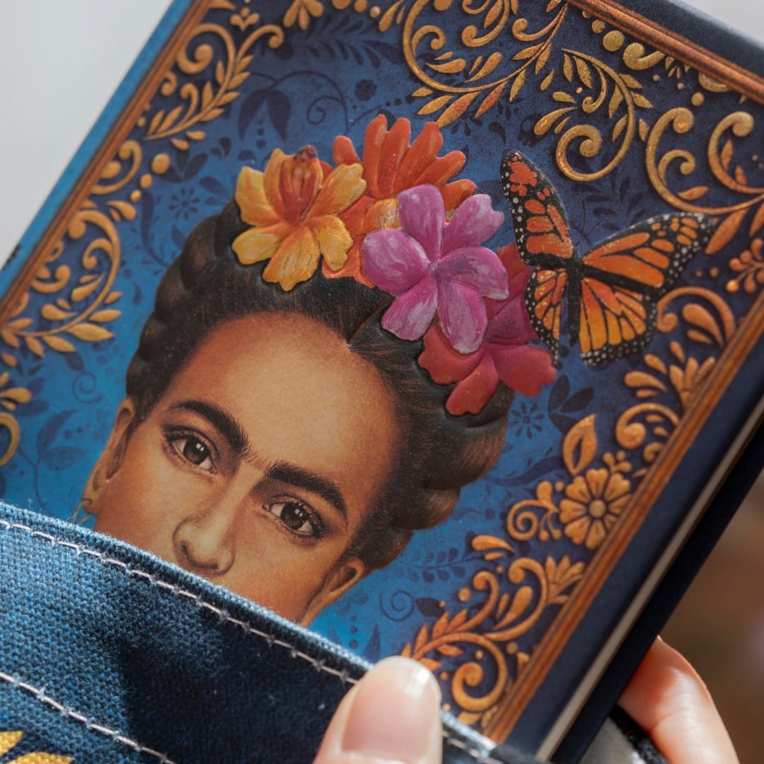 Paperblanks The Colourful Portrait - Detail van de voorkant