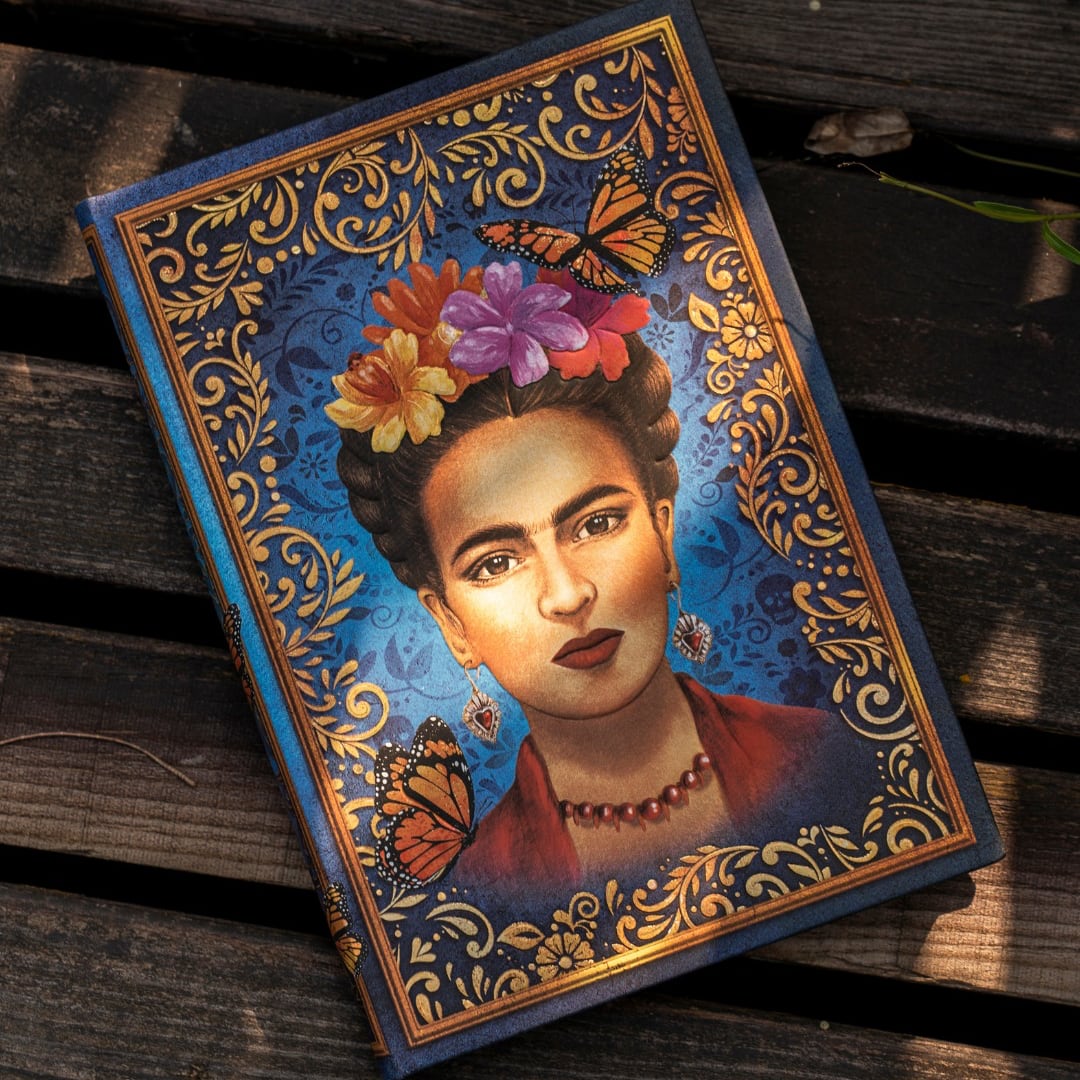 Paperblanks The Colourful Portrait - Detail van de voorkant