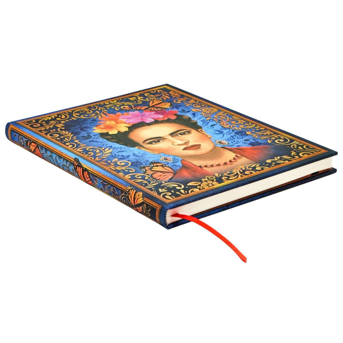 Paperblanks The Colourful Portrait Ultra - Zijkant van het notitieboek