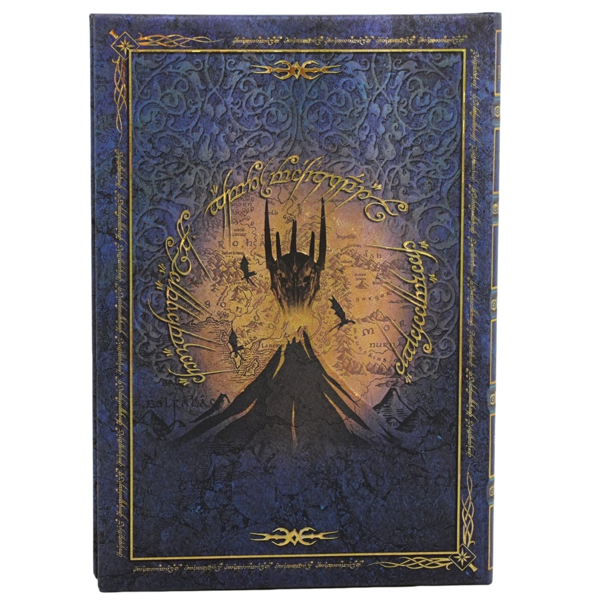 Paperblanks The Crown Reclaimed Midi - Achterkant van het notitieboek