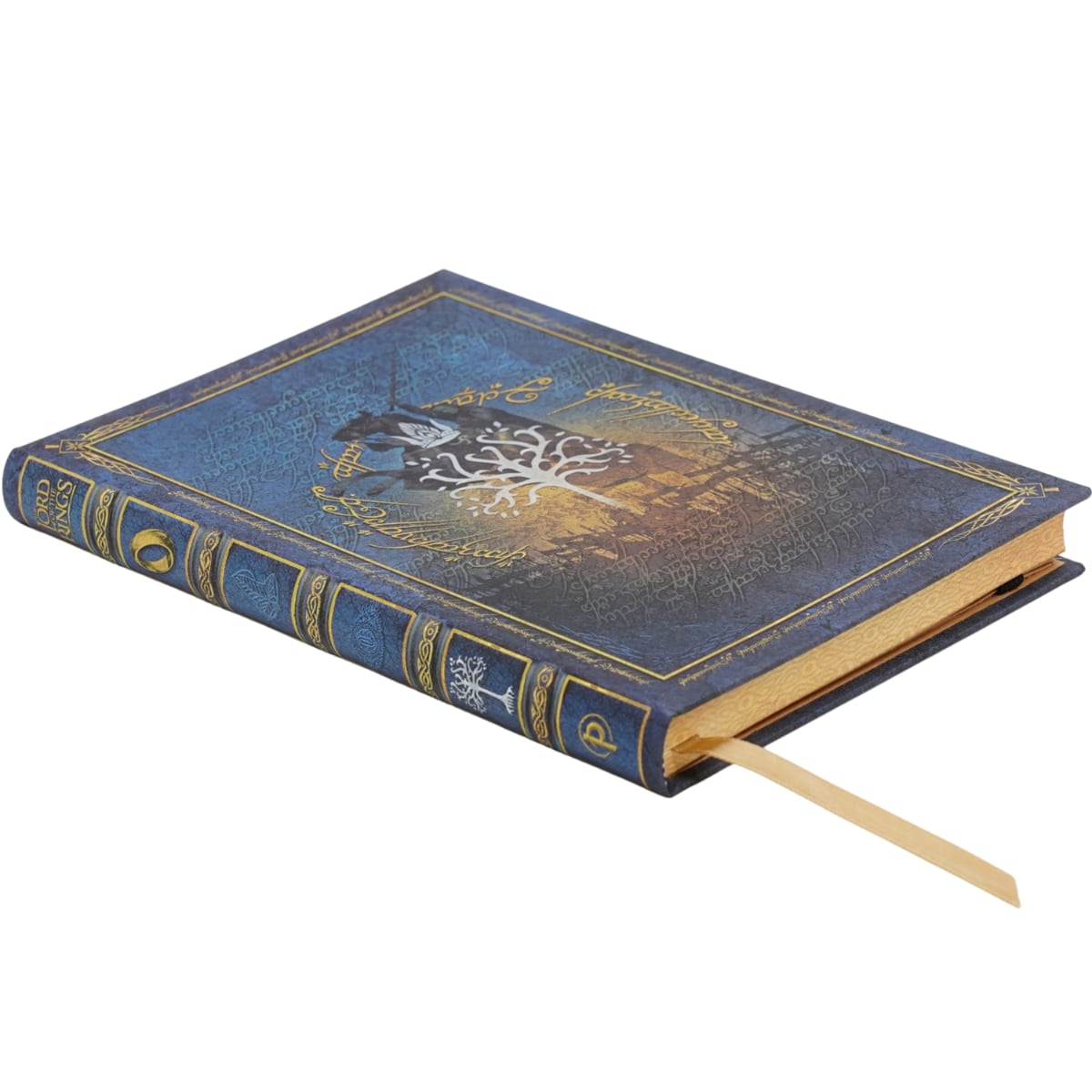 Paperblanks The Crown Reclaimed Midi - Voorkant van het notitieboek van de zijkant genomen