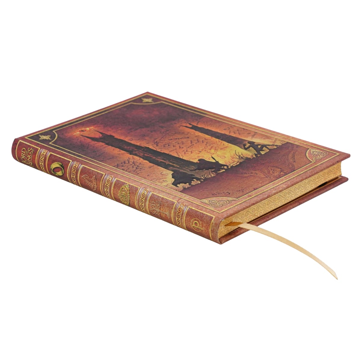 Paperblanks The Quest Continues Midi - Voorkant genomen van de zijkant
