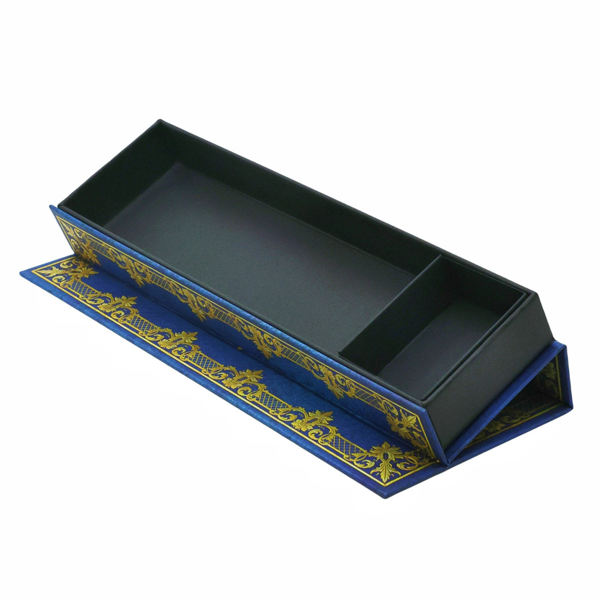 Paperblanks Pennen Box Silk Sky - Open