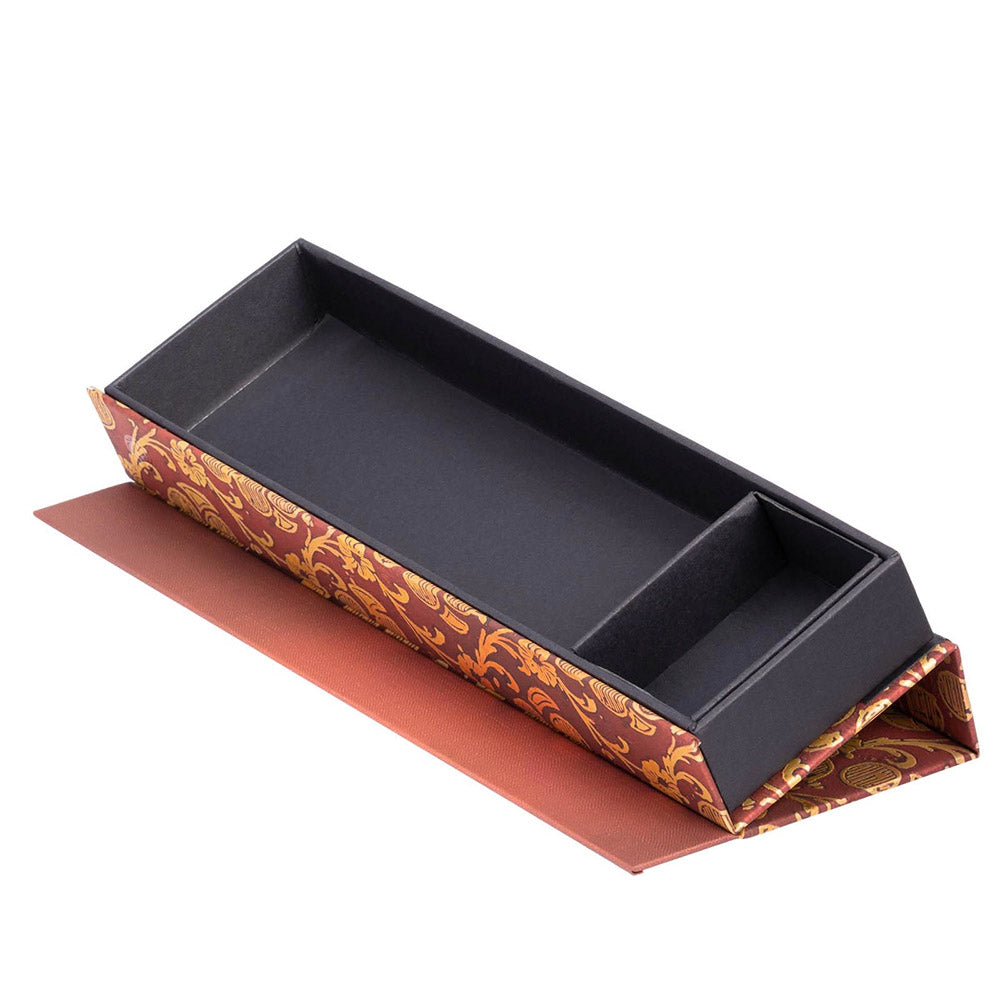 Paperblanks Pennen Box Virginia Woolf's Notebooks The Waves (Volume 4) - Open