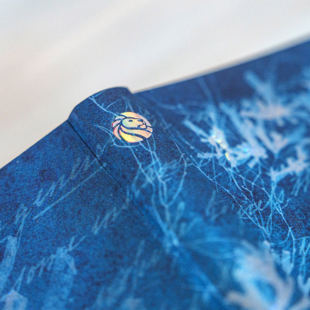 Paperblanks Flexis Sea Flowers - Detail van de rug