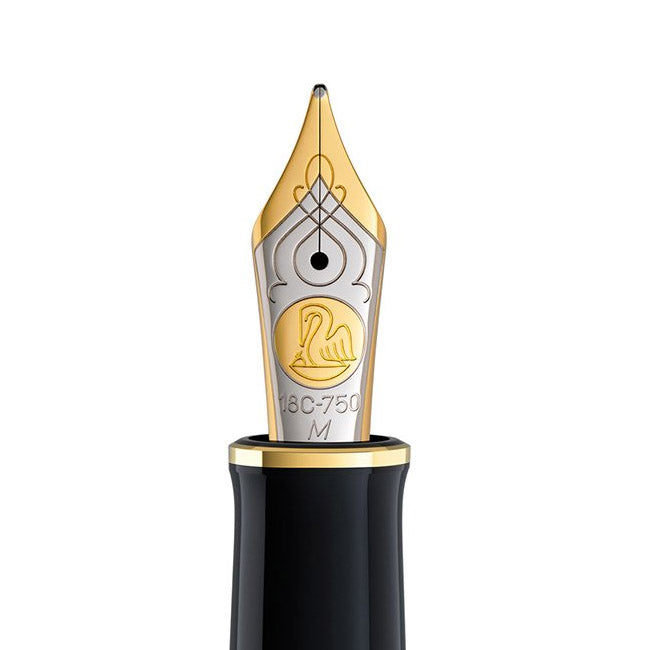 Pelikan M800 18kt Goud Bicolour Penpunt [Fine]