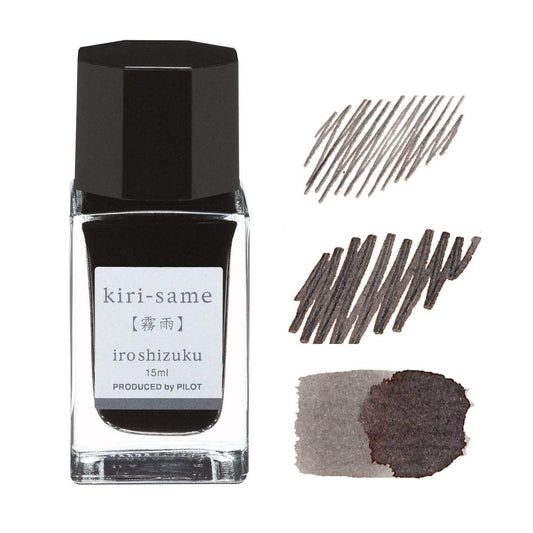 Pilot Iroshizuku Inkt 15ml Kiri-Same (Grijs) - 24Papershop