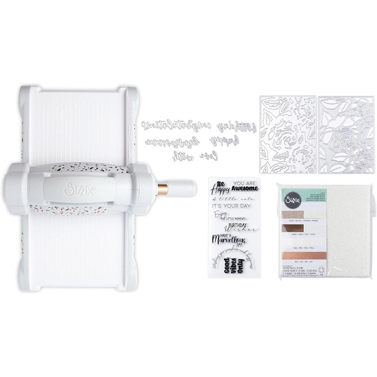 Sizzix Big Shot Starter Kit A5 - Rose Gold (Limited Edition)