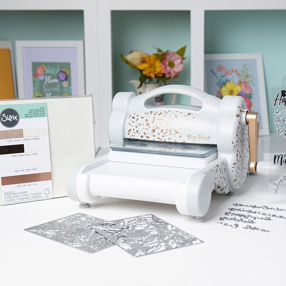Sizzix Big Shot Starter Kit A5 - Rose Gold (Limited Edition)