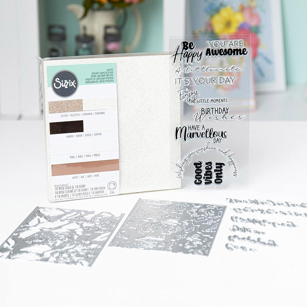 Sizzix Big Shot Starter Kit A5 - Rose Gold (Limited Edition)