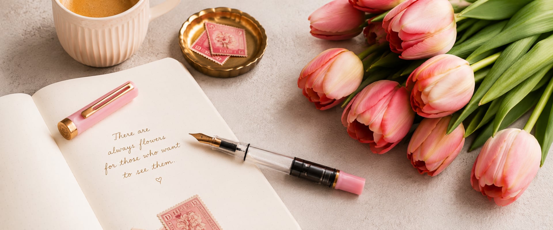 TWSBi ECO Pink Lemonade Fountain Pen