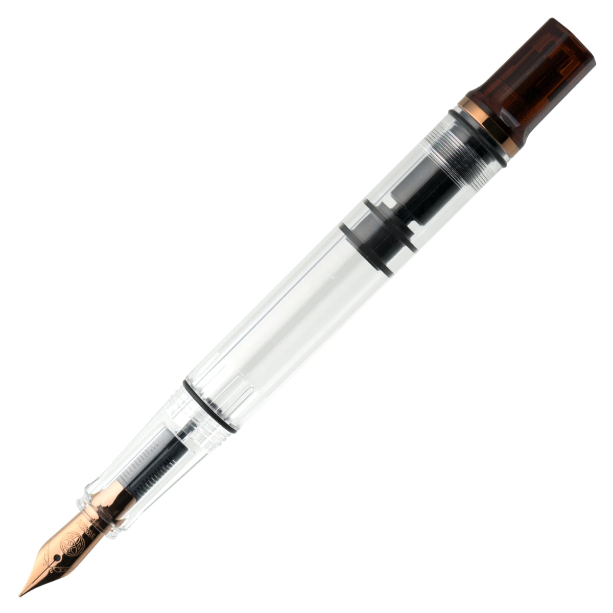 TWSBI Eco Fountain Pen Rootbeer with Bronze - Pen zonder dop