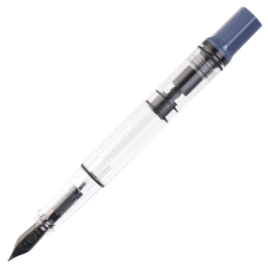 TWSBI Eco Fountain Pen Slate Blue with Onyx - Stub