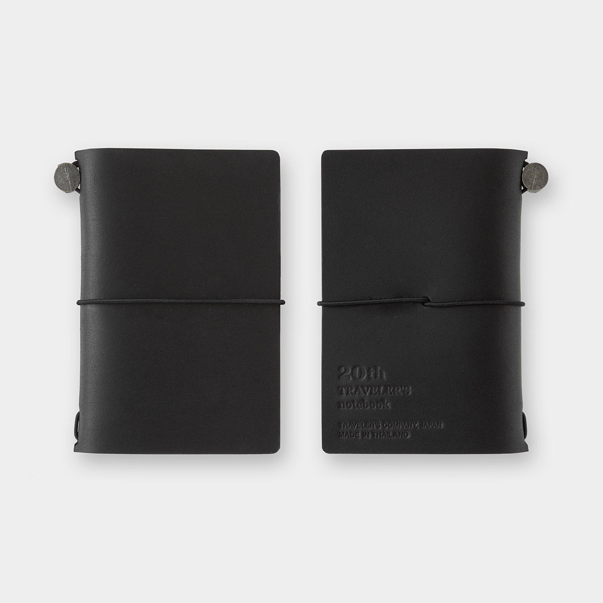 TRAVELER'S Notebook Card Size 20th Anniversary - Black [Limited Edition]