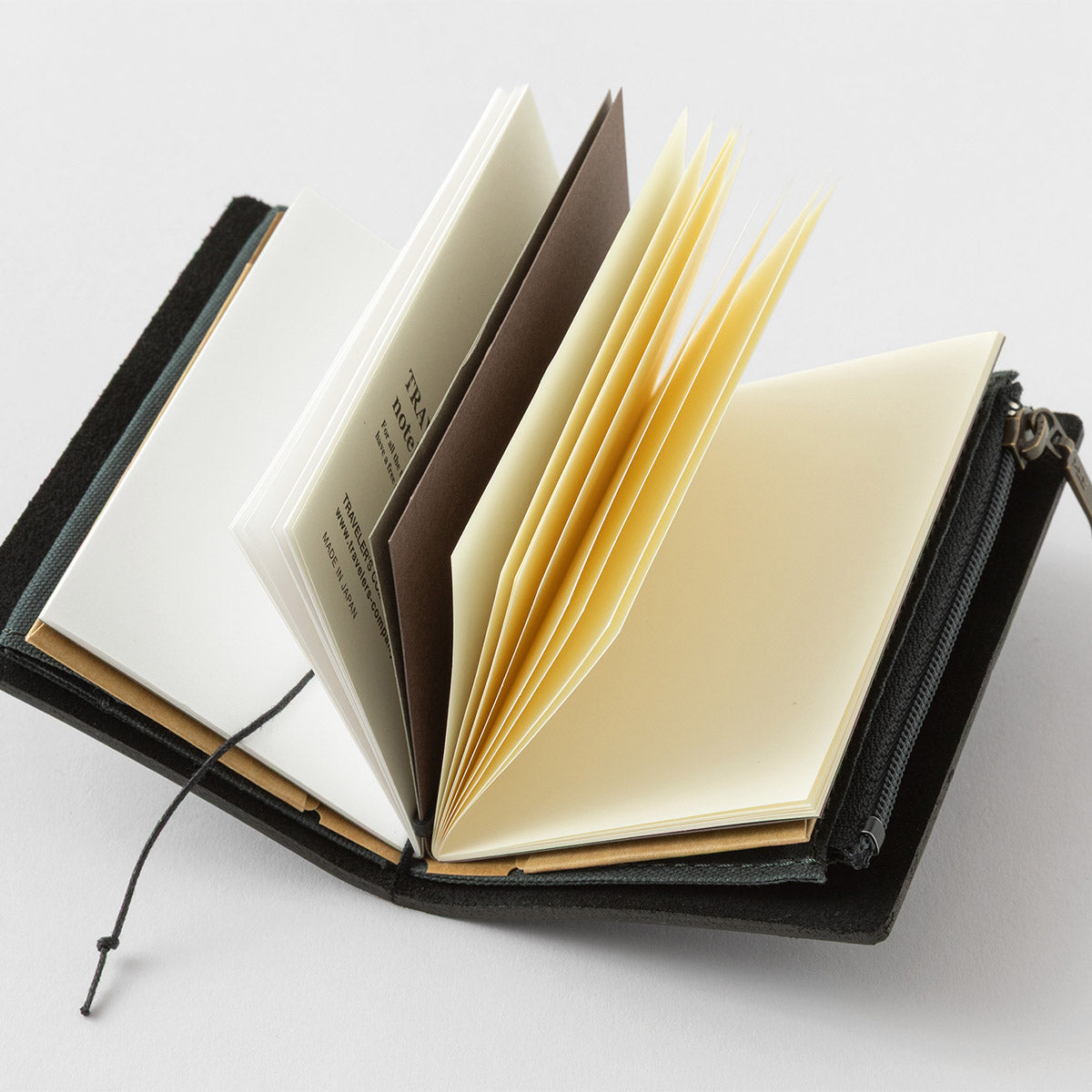 TRAVELER'S Notebook Card Size 20th Anniversary - Black [Limited Edition]