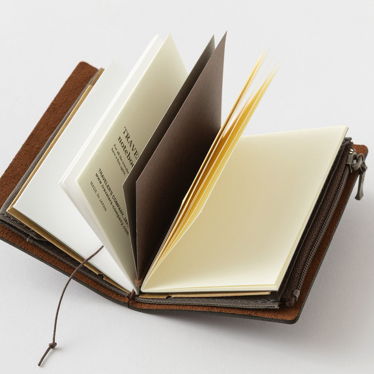 TRAVELER'S Notebook Card Size 20th Anniversary - Brown