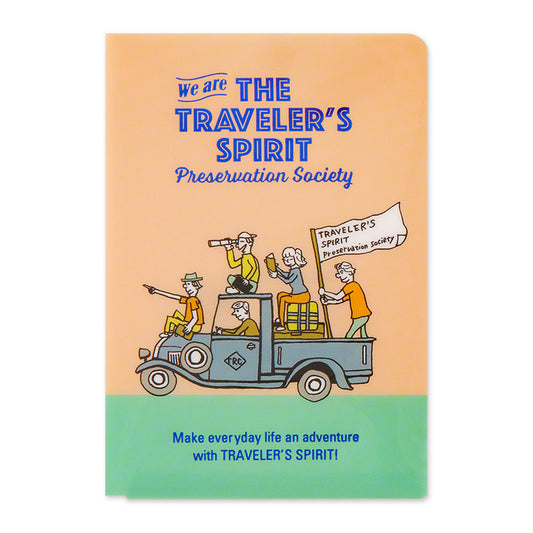 TRAVELER'S Refill Passport Clear Folder 2026