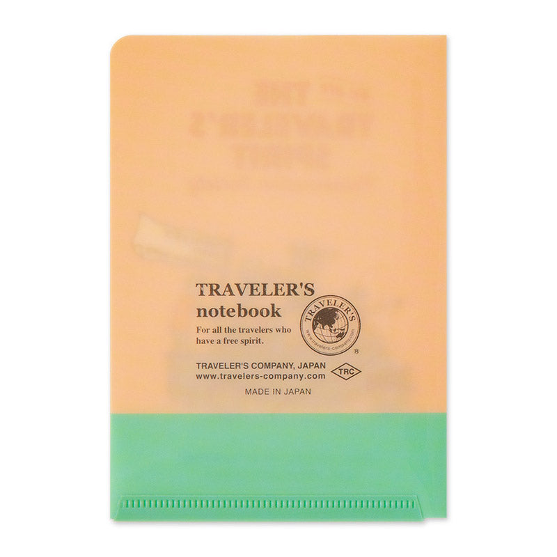 TRAVELER'S Refill Passport Clear Folder 2026