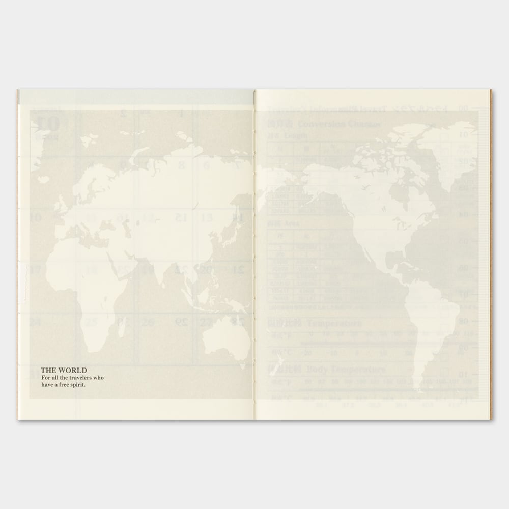 TRAVELER'S Refill Passport Diary 2027 - Monthly